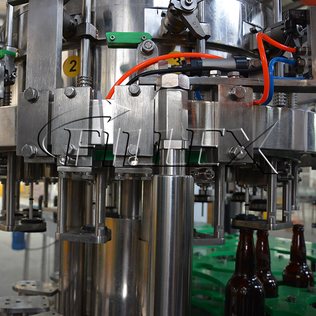 2000-8000BPH Monoblock Glass Beer Bottle Filling Line